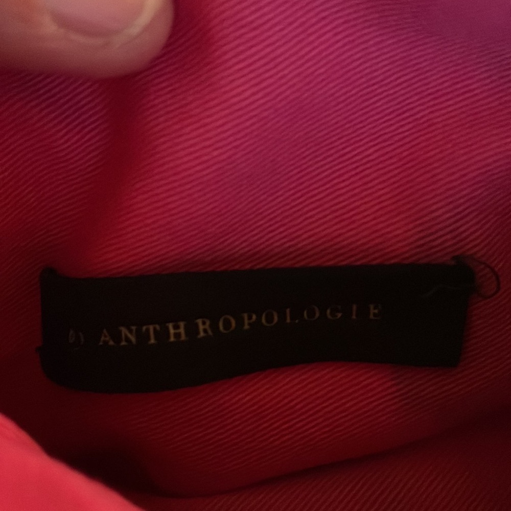 Anthropologie monogrammed J pouch - Picture 6 of 7